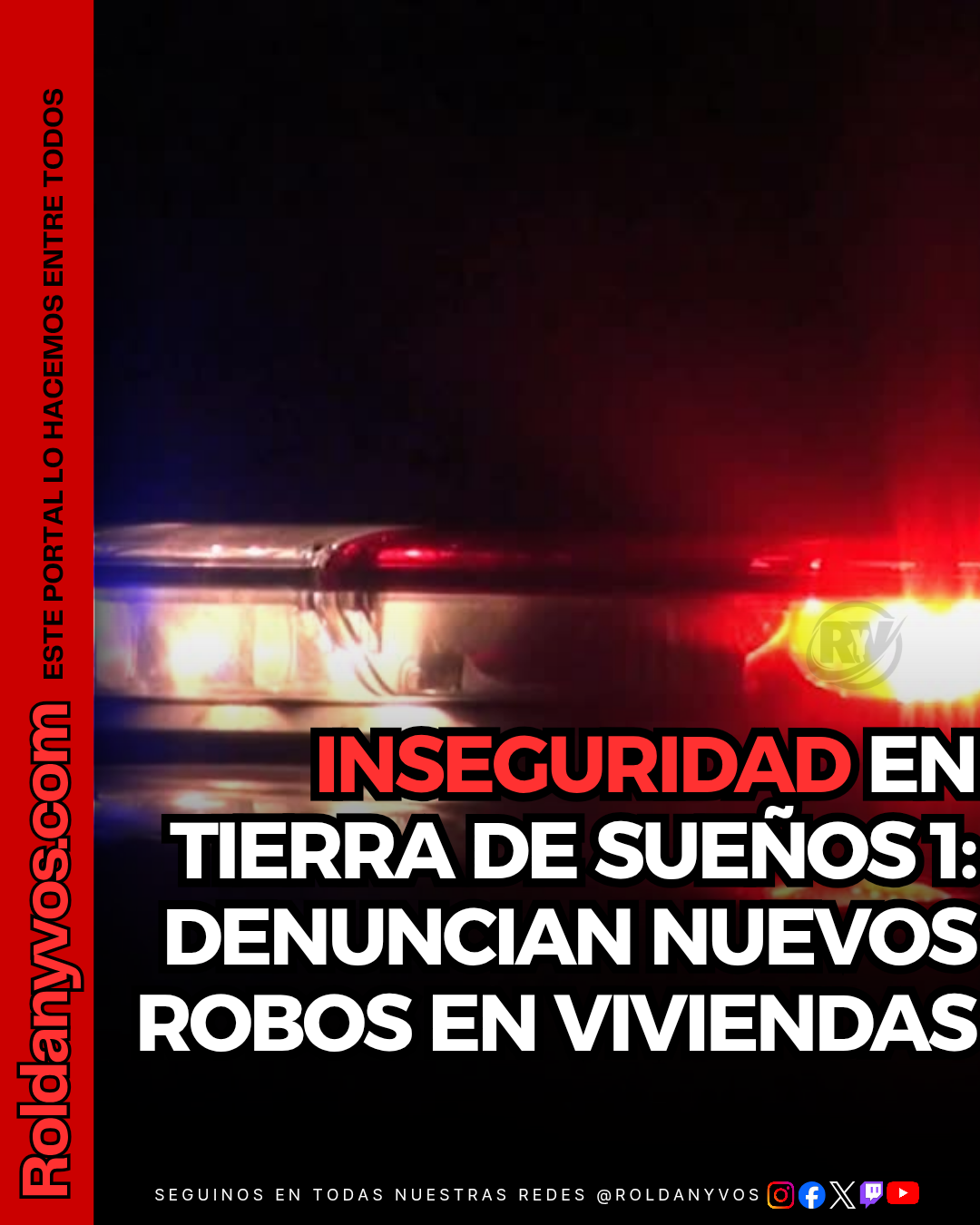 Preocupación en Tierra de Sueños 1: denuncian nuevos robos y reclaman más seguridad